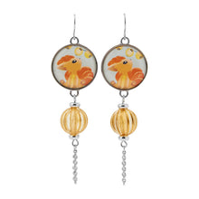 Load image into Gallery viewer, Pokemon Earrings Vulpix Summer Festival Pokemon Center
