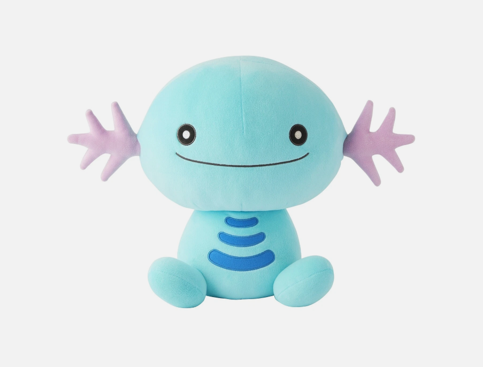 Pokemon Plush Wooper Mochiricchi 2025 Pokemon Center