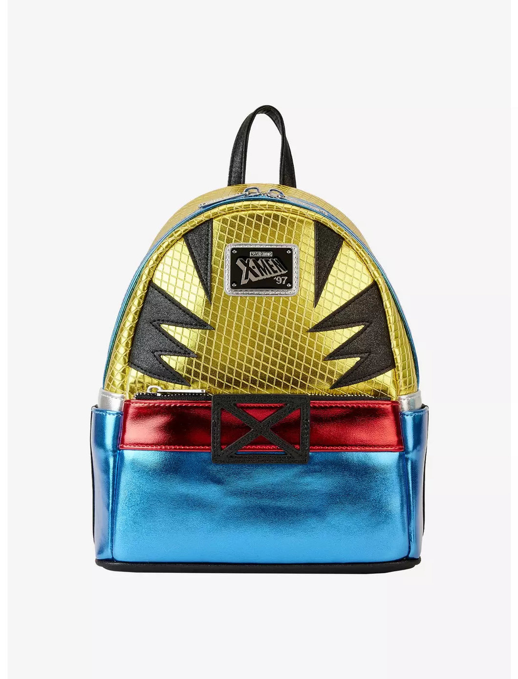 Marvel Mini Backpack X-Men Wolverine Suit Metallic Loungefly