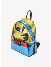 Load image into Gallery viewer, Marvel Mini Backpack X-Men Wolverine Suit Metallic Loungefly
