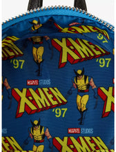 Load image into Gallery viewer, Marvel Mini Backpack X-Men Wolverine Suit Metallic Loungefly
