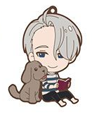 Yuri!!! on Ice Rubber Strap Victor and Makkachin DUO Bushiroad Creative