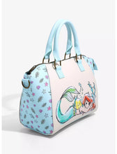 Load image into Gallery viewer, Disney Crossbody Little Mermaid Ariel Flounder Chillin Loungefly
