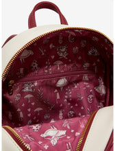 Load image into Gallery viewer, Disney Mini Backpack Alice in Wonderland Mushroom Tea Party Loungefly
