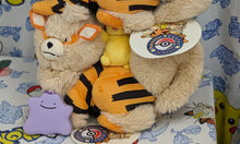 Load image into Gallery viewer, Pokemon Plush Arcanine &amp; Pikachu Okinawa Exclusive 1 Year Anniversary Pokemon Center
