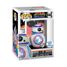 Load image into Gallery viewer, Disney Figure Star Wars BB-8 Pride Diamond Collection Bobble-Head Pop! 640 Funko
