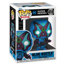 Load image into Gallery viewer, DC Super Heroes Figure Blue Beetle Dia de los Muertos Pop! Heroes 410 Funko
