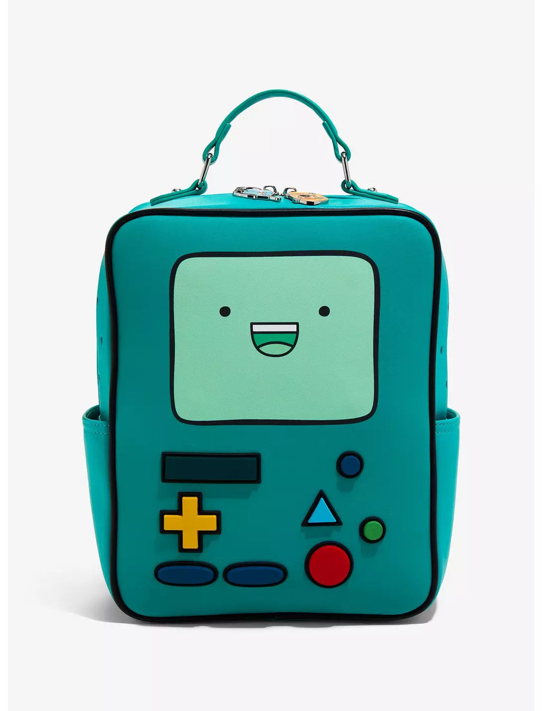 Adventure Time Mini Backpack BMO Figural with Interchangeable Face Plates