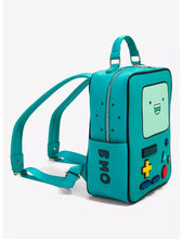 Load image into Gallery viewer, Adventure Time Mini Backpack BMO Figural with Interchangeable Face Plates
