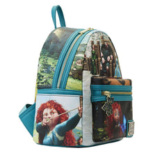 Load image into Gallery viewer, Disney Pixar Mini Backpack Brave Princess Scenes Loungefly
