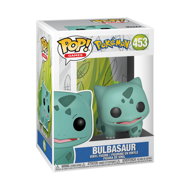 Pokemon Figure Bulbasaur Pop! Games 453 Funko