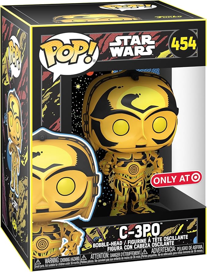 Disney Figure Star Wars C-3PO Bobble-Head Pop! 454 Funko