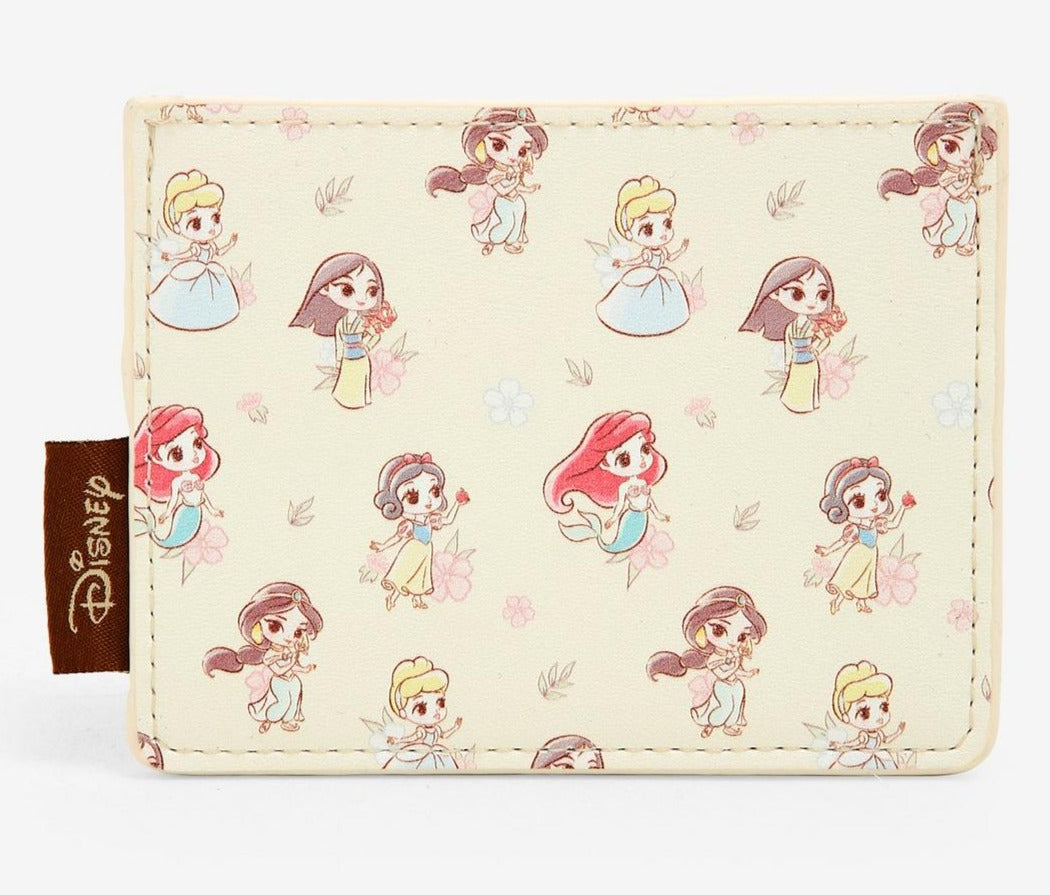 Disney Cardholder Princess Chibi AOP Loungefly