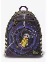 Load image into Gallery viewer, Coraline Mini Backpack Doll and Other World Portal Loungefly
