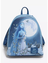 Load image into Gallery viewer, Corpse Bride Mini Backpack Emily with Butterflies GITD Loungefly
