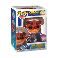 Crash Bandicoot Figure Crash in Mask Armor Pop! Games 841 FunKon Summer 2021 Exclusive Funko