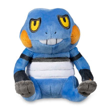Load image into Gallery viewer, Pokemon Center Croagunk Sitting Cutie/Fit
