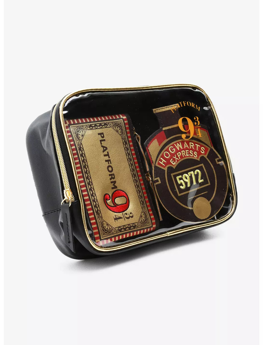 Harry Potter Zipper Makeup Pouch and Additional Pouches Hogwarts Express Danielle Nicole Warner Brothers