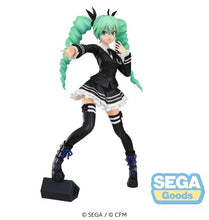 Load image into Gallery viewer, Piapro Figure Hatsune Miku Project DIVA Arcade Future Tone Dark Angel Ver. Super Premium SEGA [Damaged Packaging]
