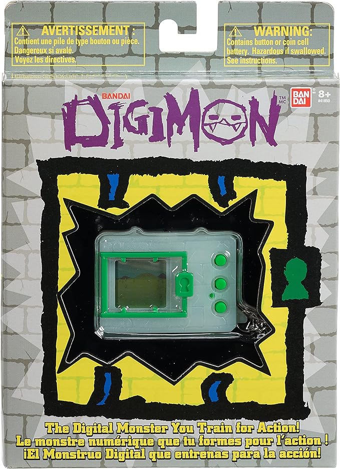 Digimon Virtual Pet Glow in the Dark Bandai