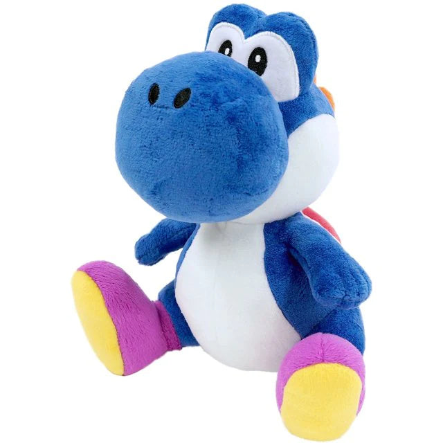 Super Mario Plush Dark Blue Yoshi 8in All Star Collection Little Buddy