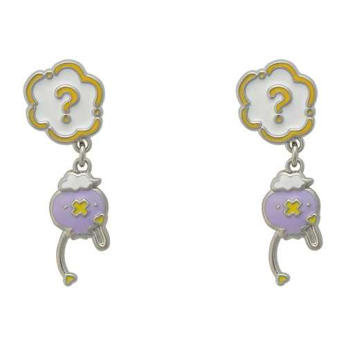 Pokemon Center Drifloon DOWASURE Amnesia Earrings