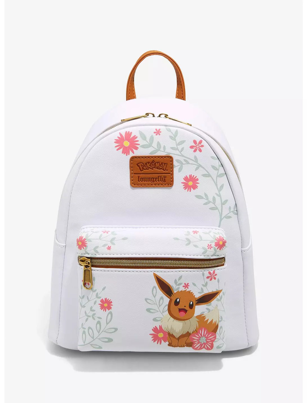 Pokemon Mini Backpack Eevee Spring Floral Loungefly