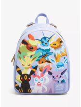 Load image into Gallery viewer, Pokemon Mini Backpack Eevee Evolutions Purple Loungefly
