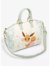 Load image into Gallery viewer, Pokemon Satchel Eevee Floral Loungefly
