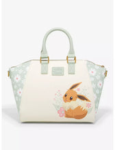 Load image into Gallery viewer, Pokemon Satchel Eevee Floral Loungefly
