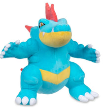 Load image into Gallery viewer, Pokemon Plush Feraligatr Poke Plush 13in Pokemon Center
