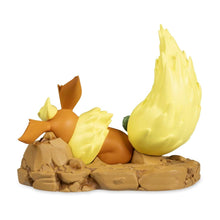 Load image into Gallery viewer, Pokemon Figure Satisfied Snooze with Flareon Pokemon Center Evolving Personalities
