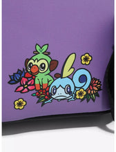 Load image into Gallery viewer, Pokemon Mini Backpack Gengar Floral Characters Loungefly
