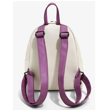 Load image into Gallery viewer, Harry Potter Mini Backpack Floral Deathly Hallows Loungefly
