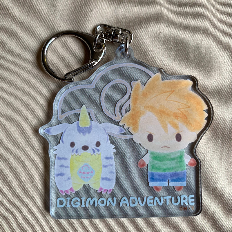 Sanrio x Digimon Adventure Acrylic Keychain Character Duos