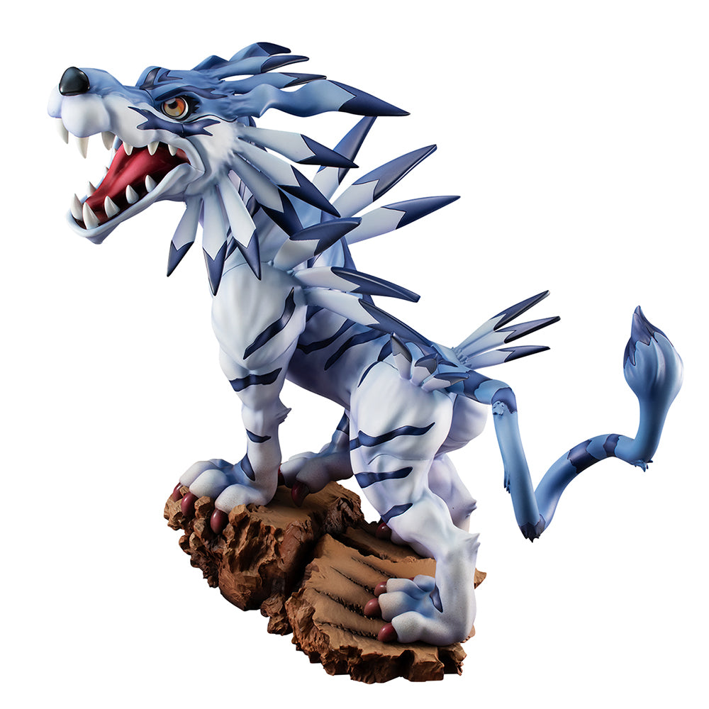 Digimon Adventure Figure Garurumon BATTLEver. Precious G.E.M. Series x Digimon Adventure MegaHouse