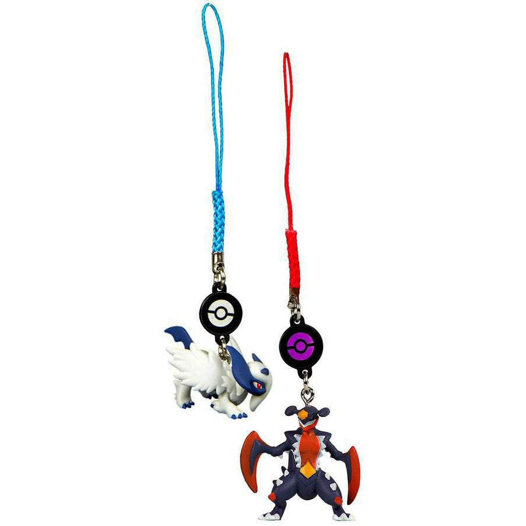 Pokemon Keychain Danglers Set Mega Garchomp Mega Absol TOMY