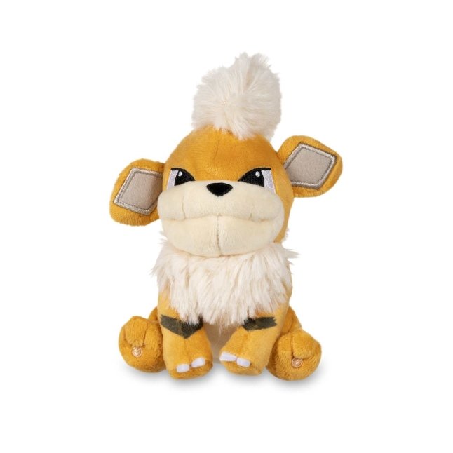 Pokemon Center Growlithe Sitting Cutie/Fit