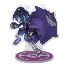 Load image into Gallery viewer, Pokemon Acrylic Stand Allister &amp; Gengar Pokemon Masters EX Pokemon Center
