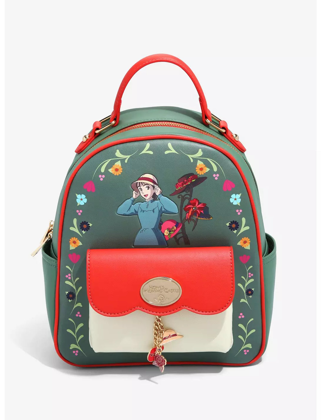 Studio Ghibli Mini Backpack Howl's Moving Castle Hats & Flowers Our Universe