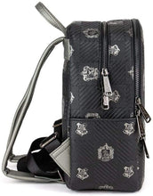 Load image into Gallery viewer, Harry Potter Mini Backpack Wallet Set Black Crests Loungefly
