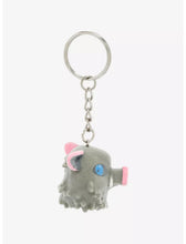 Load image into Gallery viewer, Demon Slayer Keychain Inosuke Boar Mask Flocked Shueisha
