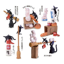 Load image into Gallery viewer, Studio Ghibli Stacking Figure Jiji and Lily from Kiki's Delivery Service Ensky Co.
