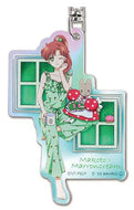 Sanrio x Sailor Moon Keychain Sailor Jupiter x Marroncream Aurora Bandai