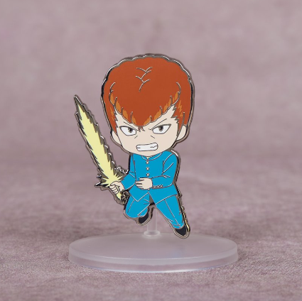 Yu Yu Hakuso Enamel Pin Kazuma Kuwabara Nendoroid Goodsmile