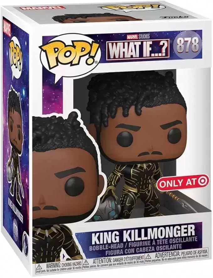 Marvel Figure What If...? King Killmonger Pop! 878 Funko