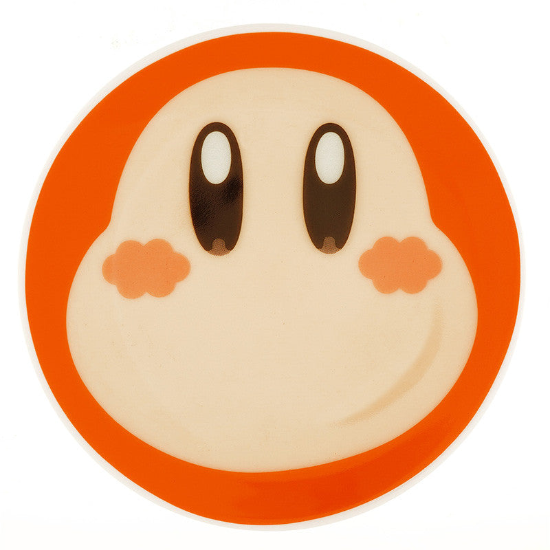 Kirby Plate Waddle Dee Face Kirby Cafe Ichiban Kuji Bandai