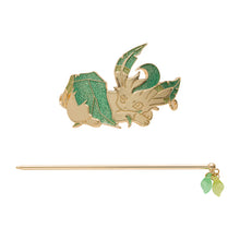 Load image into Gallery viewer, Pokemon Center Leafeon 2022 Hair Pin
