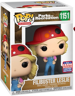 Parks and Recreation Figure Leslie Knope Filibuster Pop! Television 1151 FunKon Summer 2021 Exclusive Funko
