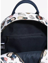 Load image into Gallery viewer, Lord Of The Rings Mini Backpack Chibi Characters AOP Bioworld
